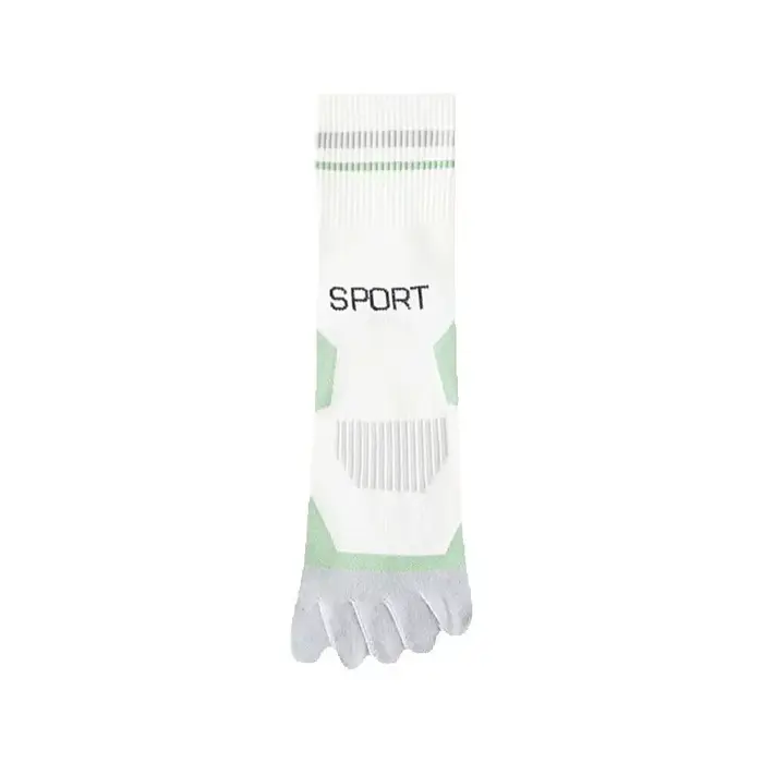 Chaussettes de Sport à 5 doigts, chaussettes de cyclisme à Compression, élasticité évacuant la trans