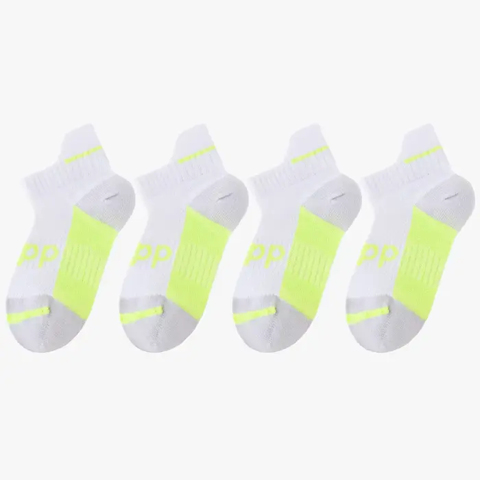 Chaussettes de sport en maille sans couture en coton pour enfants, chaussettes à enfiler, unisexes p