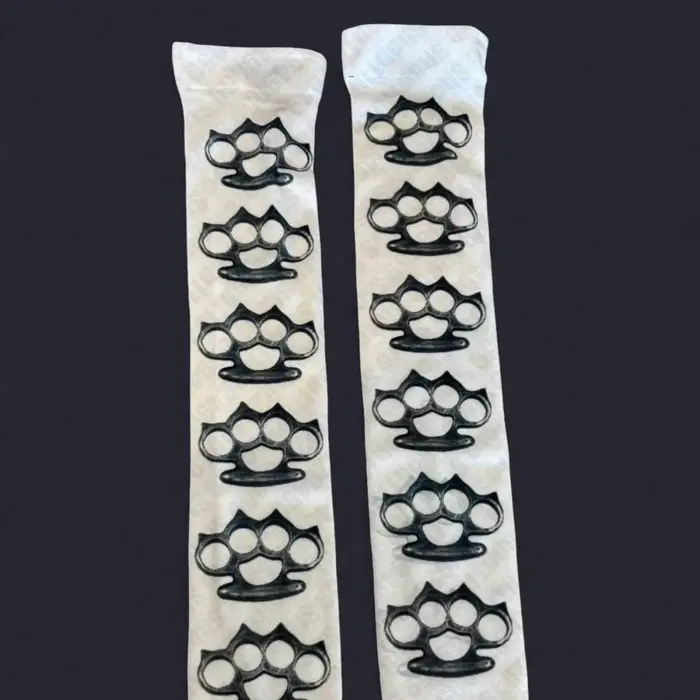 Punk Emo Girl – chaussettes hautes au dessus du genou pour femmes, mignonnes, pour intérieur et exté