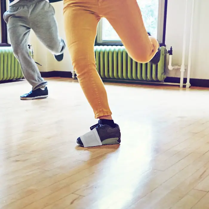 Chaussettes de danse pour chaussures, 2 pièces, en coton, antidérapantes, légères et respirantes, pr