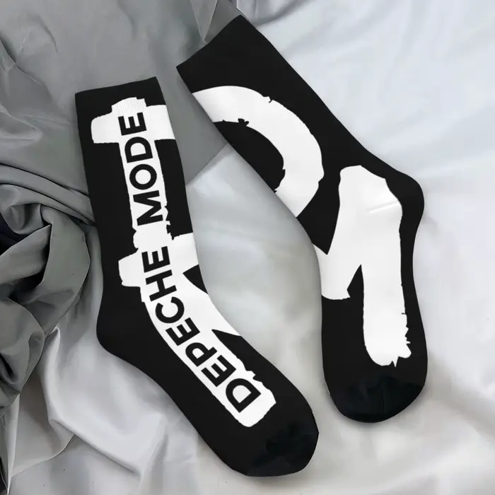 Depeche Cool Mode chaussettes coréen bas printemps anti-dérapant unisexe hommes chaussettes doux imp