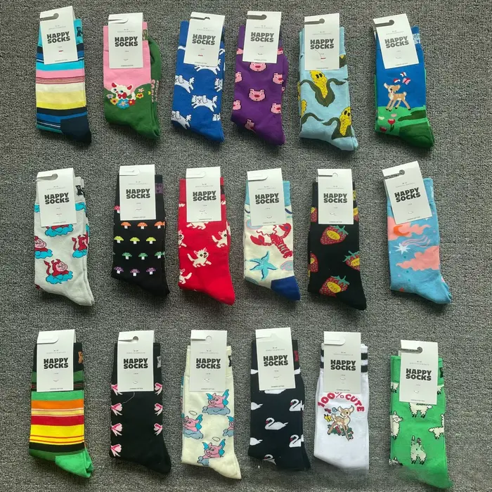 Chaussettes à motif amusant pour femmes, designs colorés, cadeau original et amusant