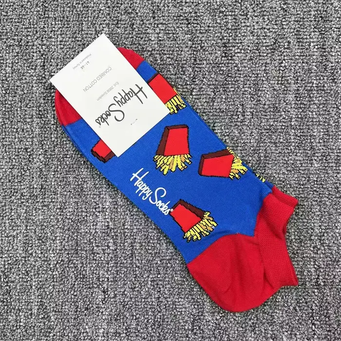 Chaussettes basses pour hommes chaussettes de sport chaussettes quatre saisons chaussettes en pur co