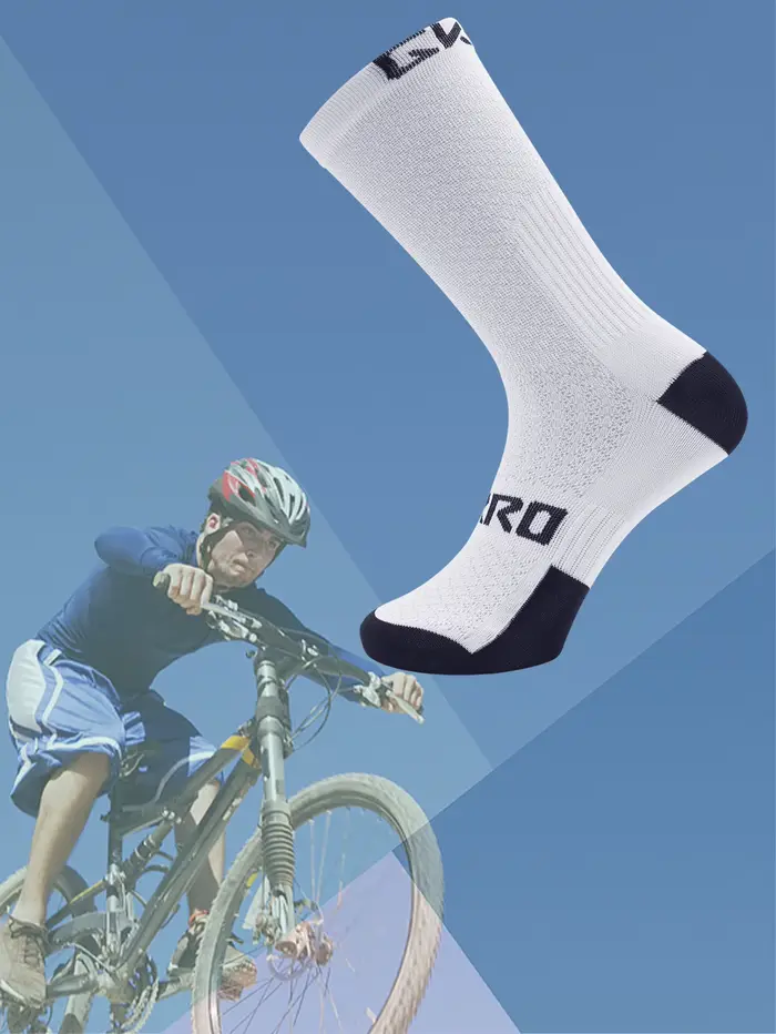 Chaussettes de cyclisme professionnelles respirantes pour hommes et femmes, chaussettes de course po