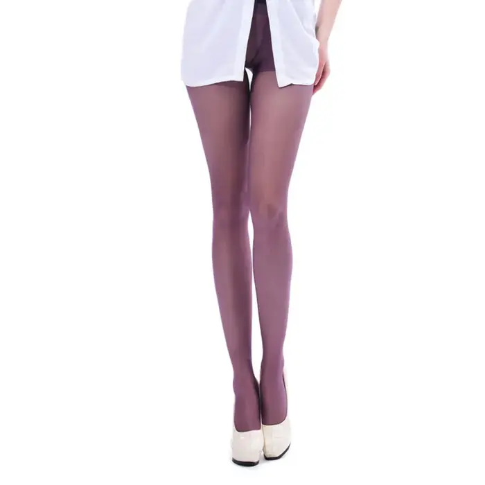 Collants Sexy violet Opaque femmes