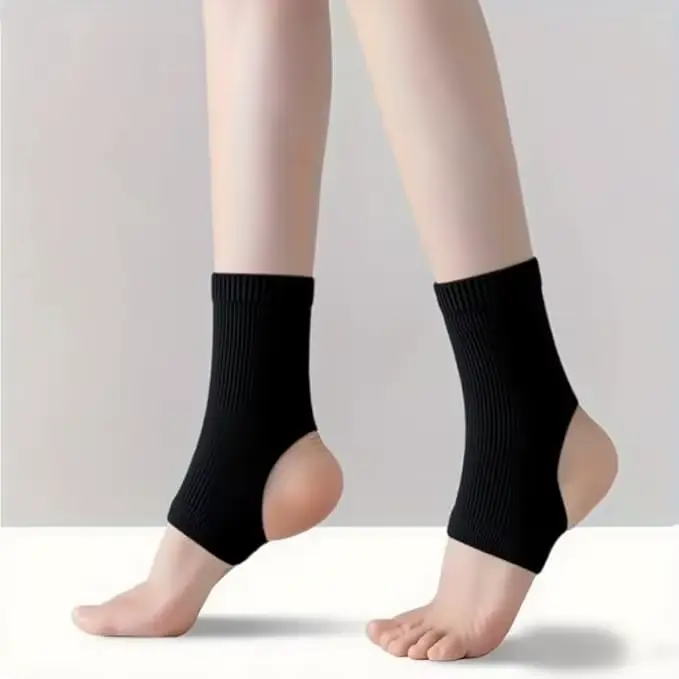 Chaussettes de cheville à Compression respirantes, évacuant l'humidité, de Yoga, élastiques, attelle