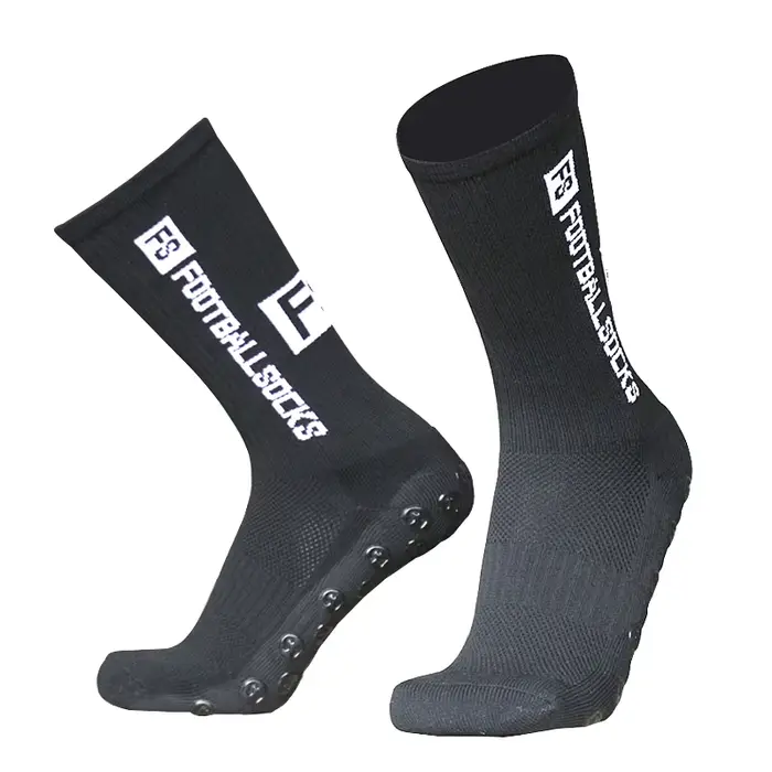Rond 2025 nouvelles chaussettes de Football nouveau Style FS ventouse en Silicone anti-dérapant chau