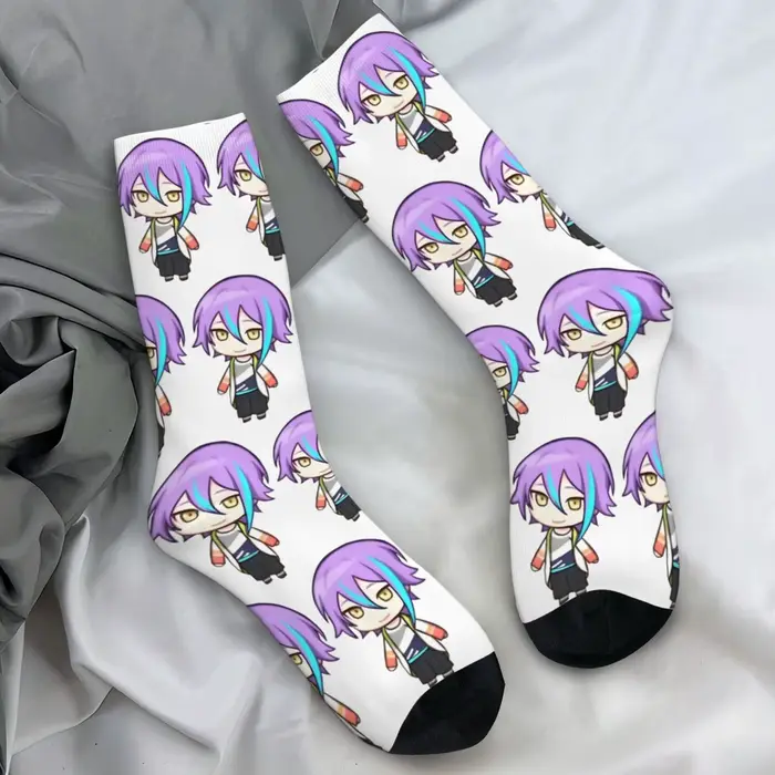 Projet Sekai Rui Kamishiro Anime jeu chaussettes Harajuku bas automne anti-dérapant unisexe hommes c