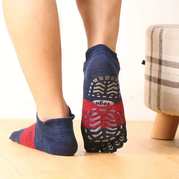 Chaussettes de Yoga à bout complet pour hommes