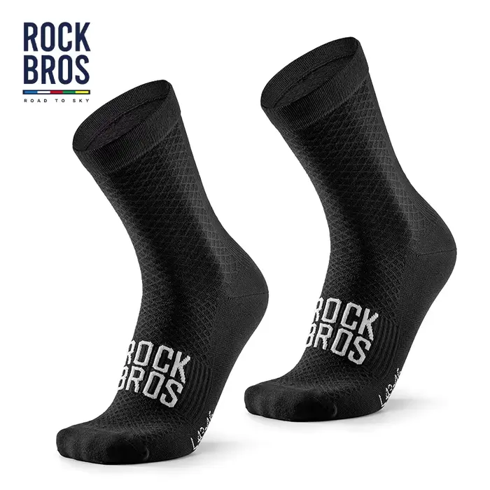 ROCKBROS ROAD TO SKY chaussettes de Sport respirant vtt route cyclisme chaussettes haute élastique a