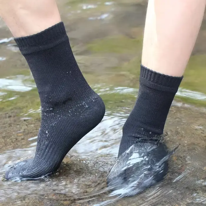 Chaussettes imperméables et respirantes pour l'extérieur, idéales pour la randonnée, la pataugeoire,