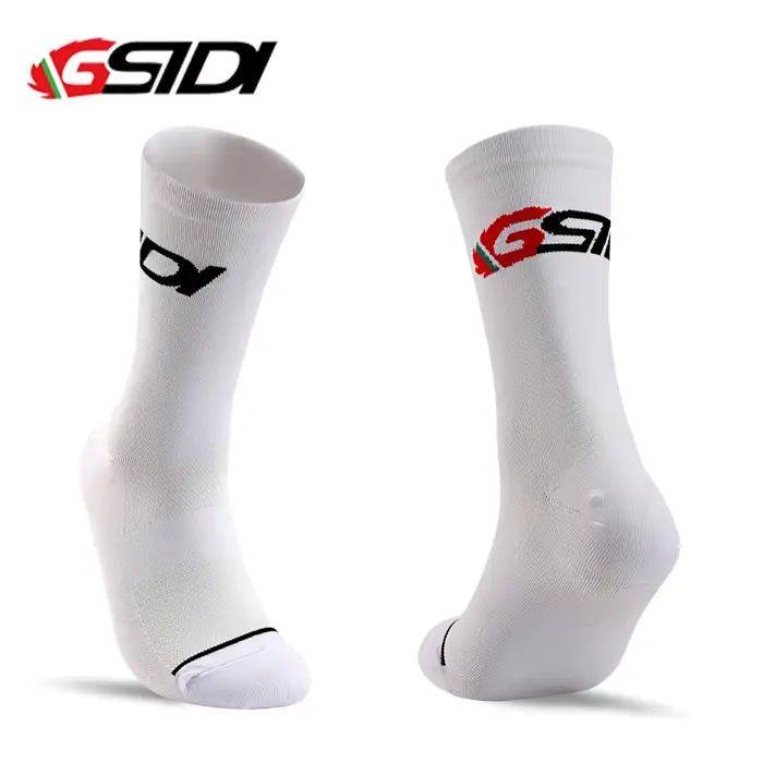 Gsidi nouvelles chaussettes de cyclisme haute qualité Compression hommes vélo en plein air femmes co