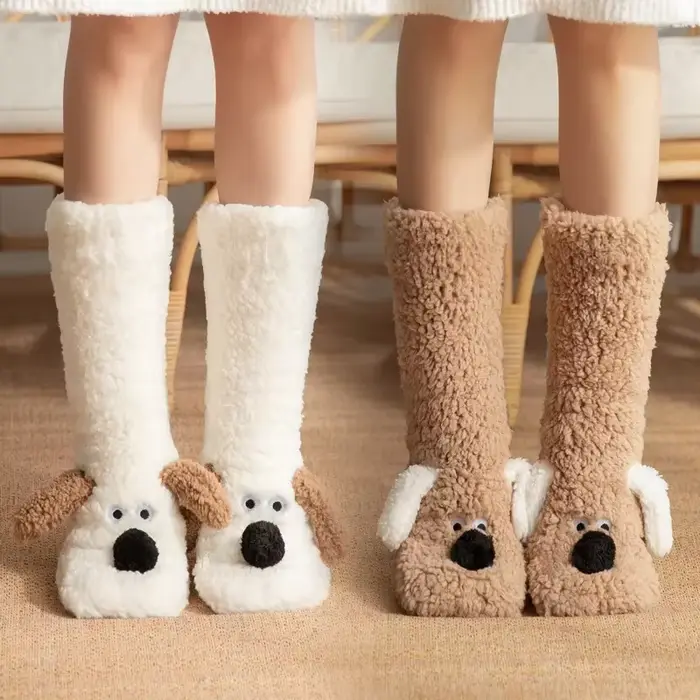 Chaussettes douces et moelleuses pour femmes