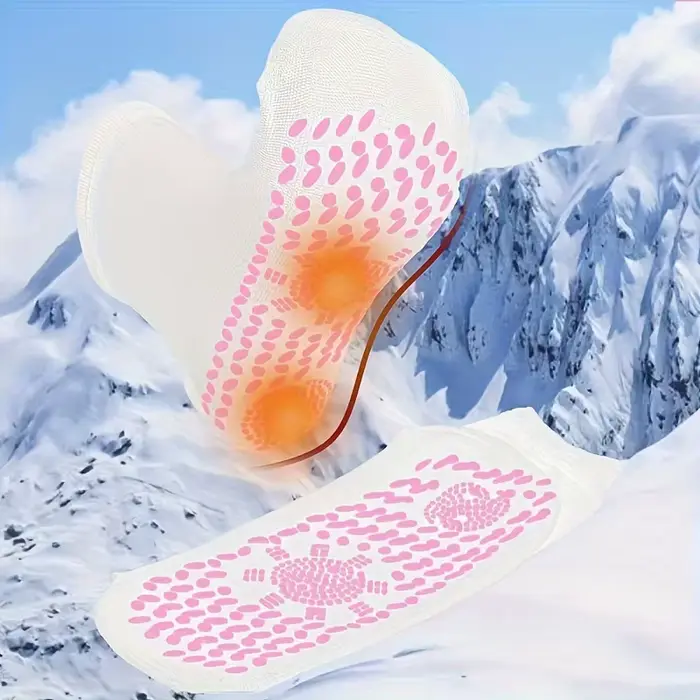 3 paires de chaussettes thermiques noires