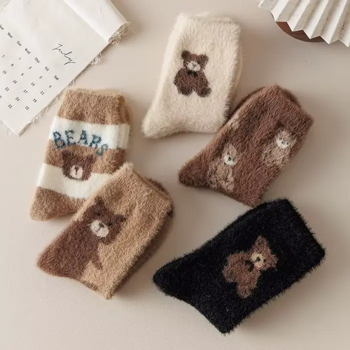 Ensemble de 5 paires de chaussettes pour femmes
