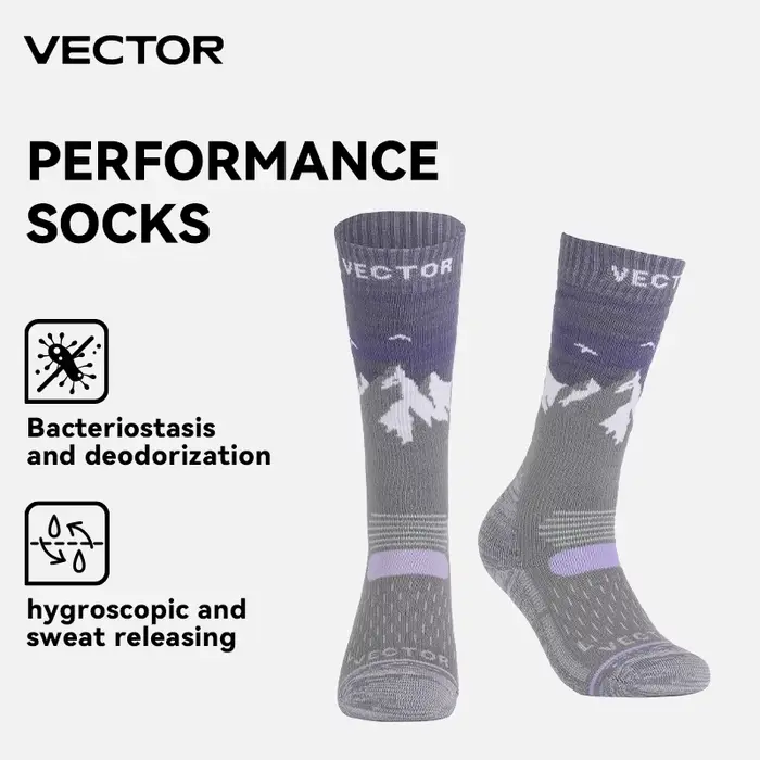 VECTOR chaussettes de Sport professionnelles de haute qualité