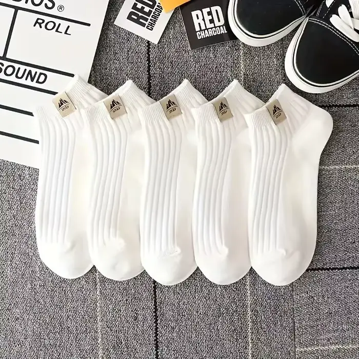 5/10 paires de chaussettes décontractées pour hommes, pour sports de plein air, fitness, confortable