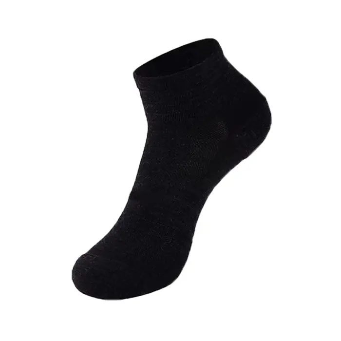 65% laine mérinos cheville chaussettes hommes femmes laine mérinos athlétique ultra-léger mince cour