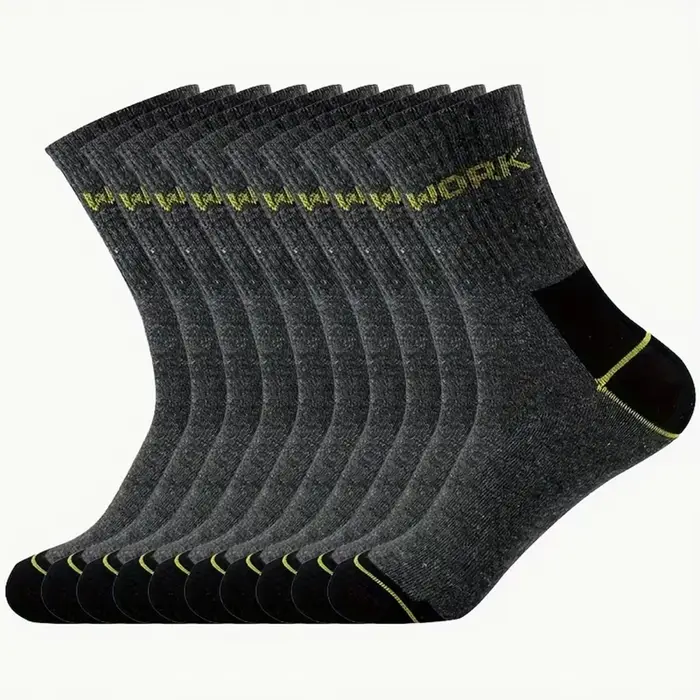 6/12 paires de chaussettes à Tube moyen anti-odeur pour hommes d'affaires de haute qualité absorbant la sueur respirant