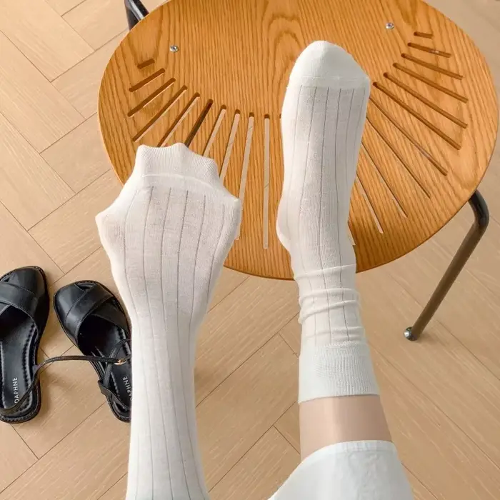 Chaussettes en Fibre de Bambou pour Femmes
