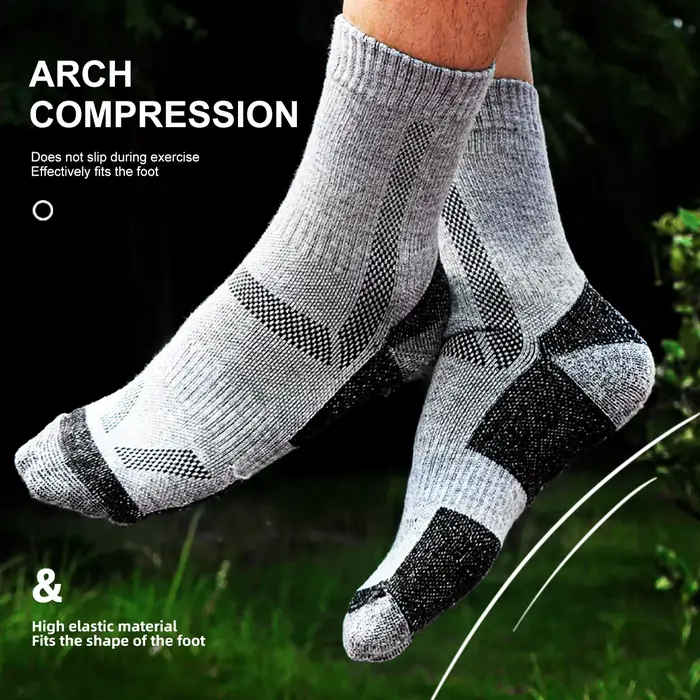 WRELS chaussettes thermiques en laine mérinos hiver longues chaudes douces Ski snowboard chaussettes épais coton Absorption d'humidité haute élastique chaussettes