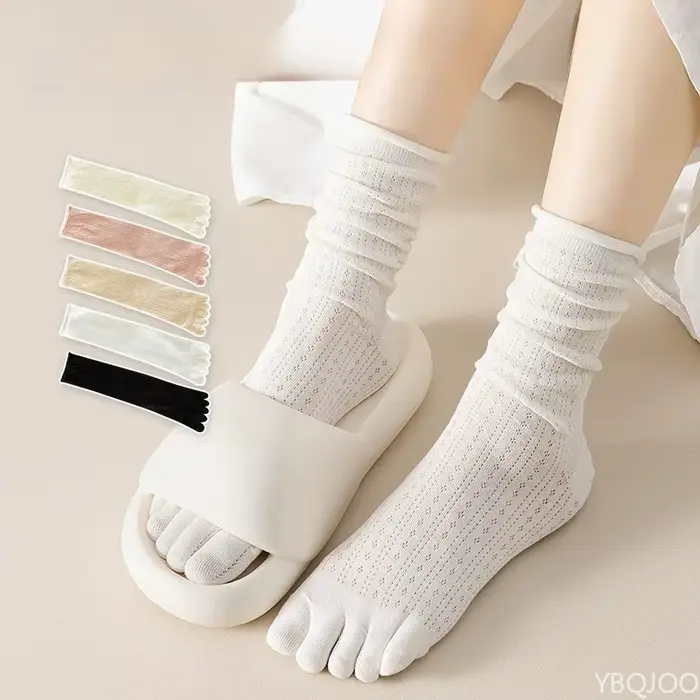 Chaussettes à cinq doigts pour femmes