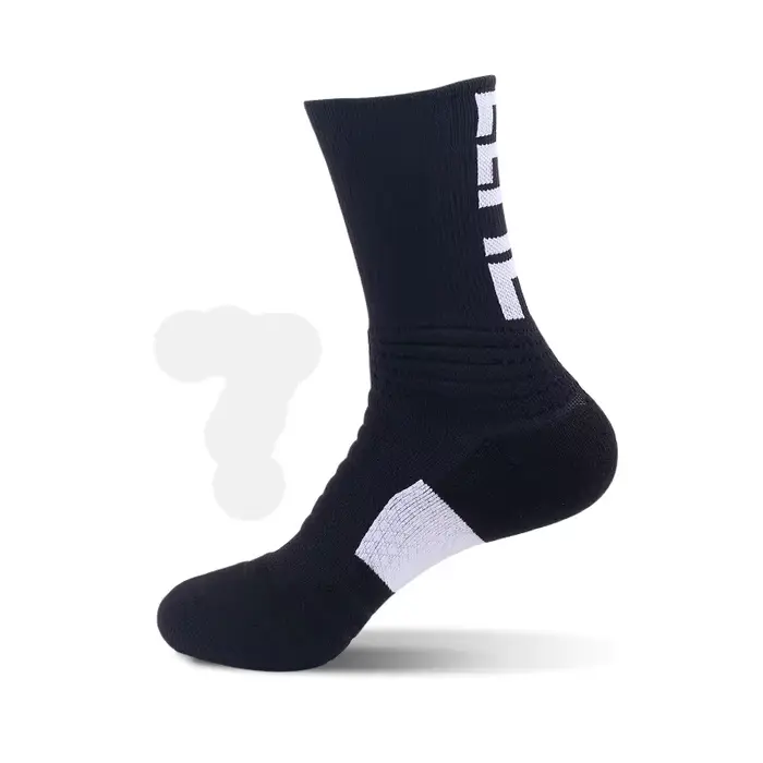 Chaussettes de Basketball professionnelles épaisses pour hommes, Tube moyen et haut, absorbant la su