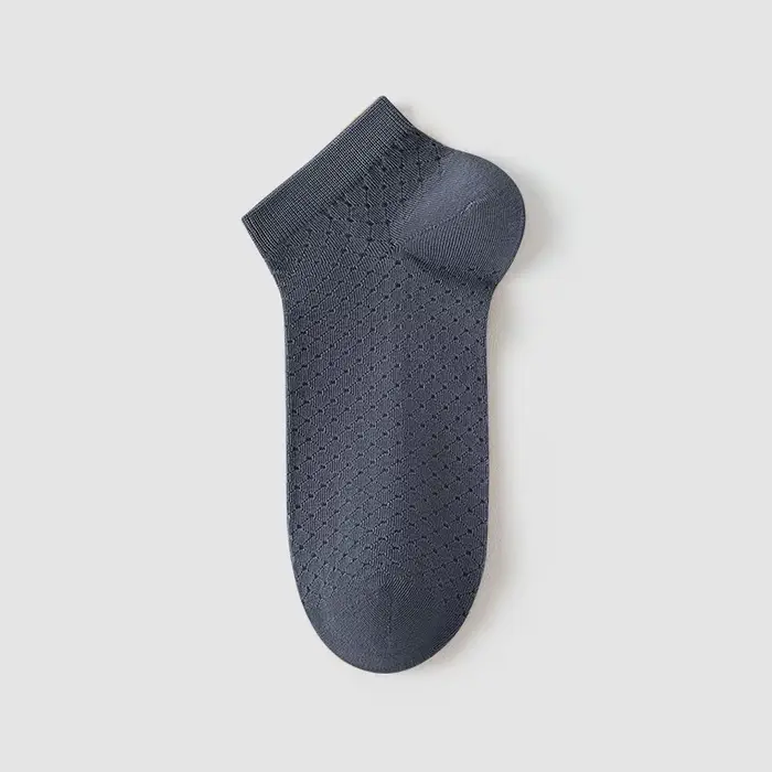 5 paires de chaussettes basses Anti-odeur pour hommes, Absorption de la sueur, respirantes, conforta