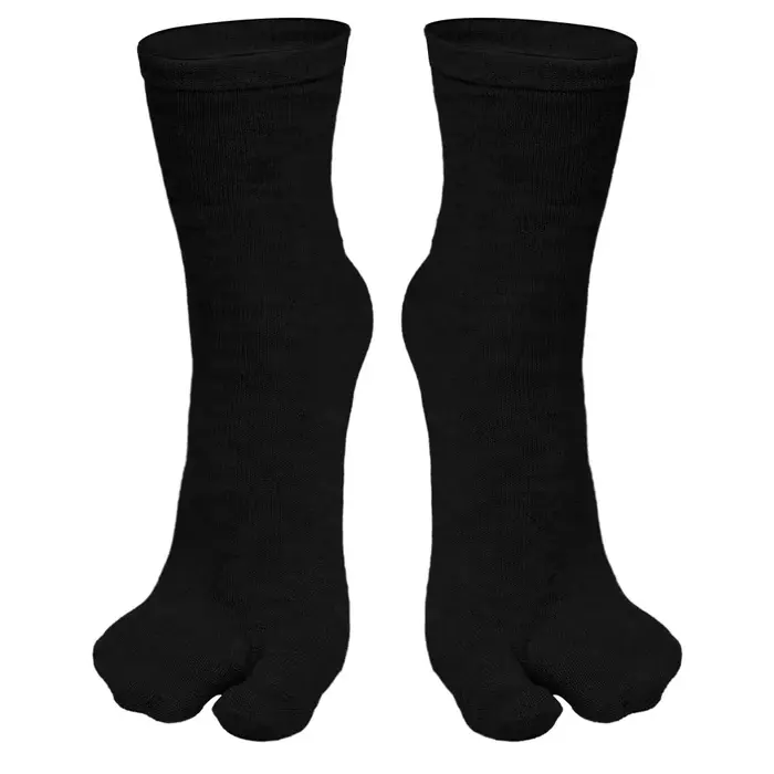 Chaussettes Tabi Parker de style japonais pour hommes et femmes, tongs kimono à deux doigts, chausse