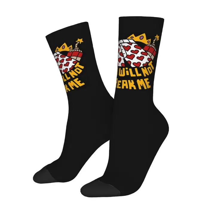 Funny Sock Dungeon Crawler Carl 1 Chaussettes pour hommes avec motif imprimé de qualité vintage, cha