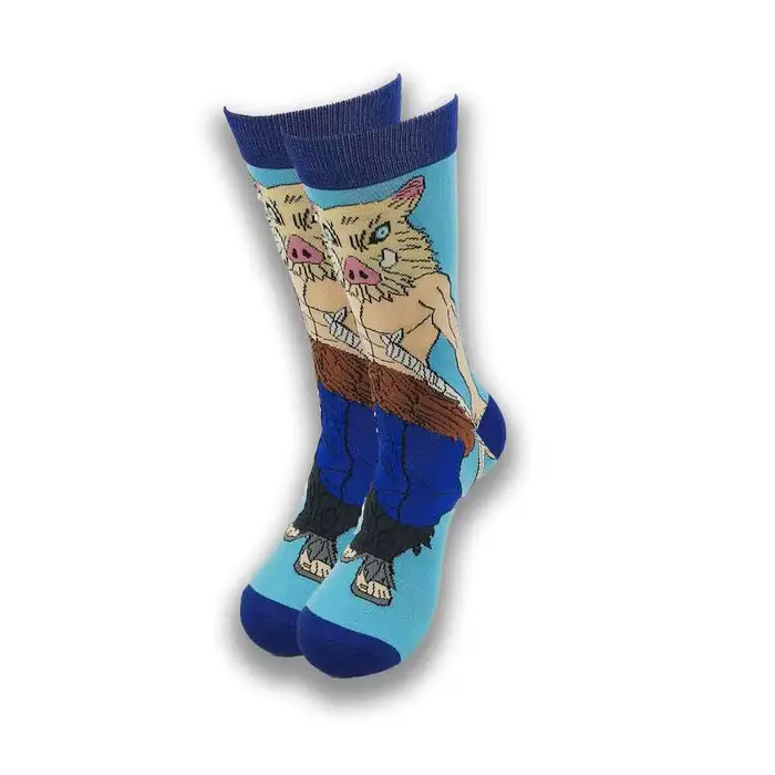 Chaussettes amusantes, chaussettes d'anime de haute qualité, chaussettes amusantes pour hommes et fe