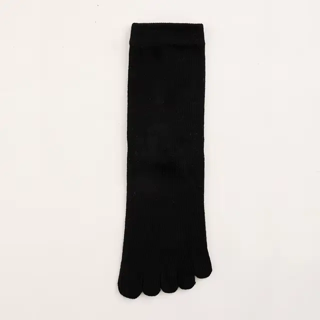 Chaussettes Courtes 100 Coton à Cinq Doigts pour Femme, Décontractées, Confortables, Chaudes, Mathié