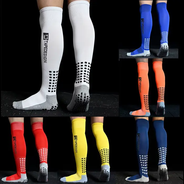 Chaussettes de Football antidérapantes et respirantes pour hommes