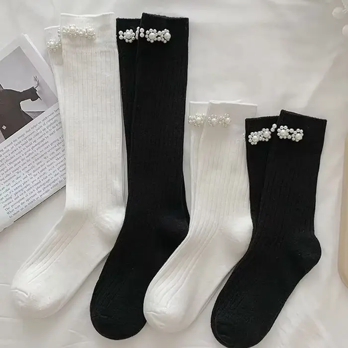 Chaussettes perlées personnalisées