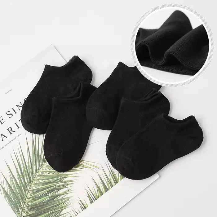 Chaussettes en coton doux pour bébés, chaussettes confortables pour garçons et filles, chaussettes n