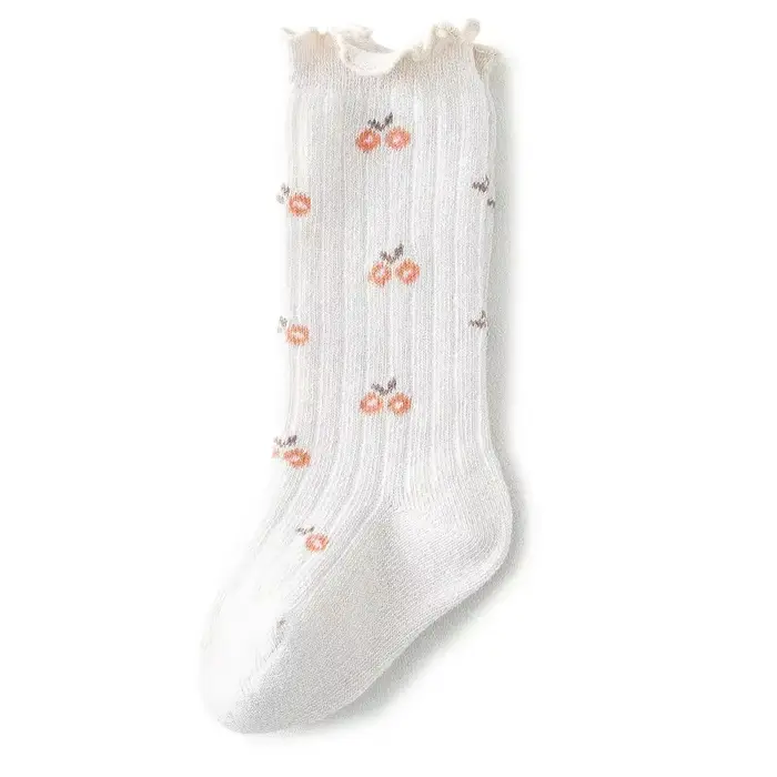 Chaussettes élastiques pour bébés et tout-petits, chaussettes mi-mollet pour bébé, chaussettes élast