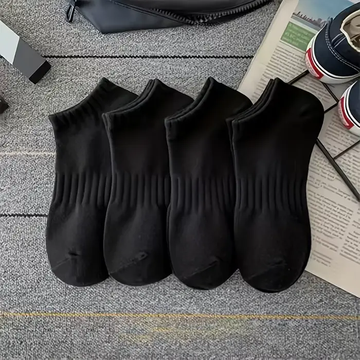 4 paires de chaussettes de sport confortables, respirantes et absorbant la transpiration pour femmes