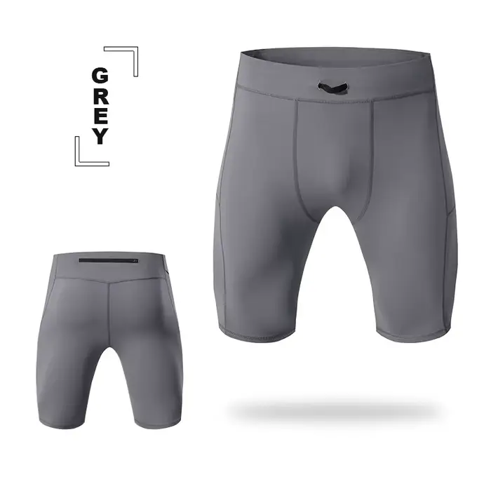 Shorts de Compression pour hommes, collants de musculation à séchage rapide, Leggings de Fitness, ta