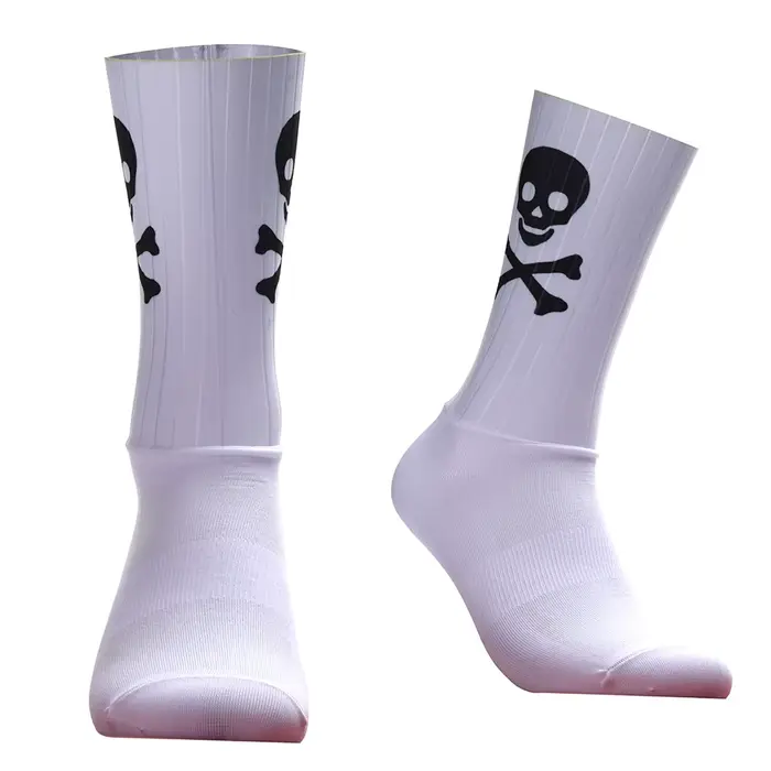 Aero Sports – chaussettes de cyclisme antidérapantes en Silicone, sans couture, respirantes, motif d