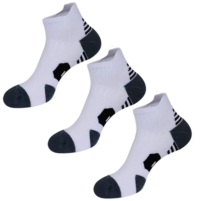 3/9 paires de chaussettes de sport antidérapantes pour hommes et femmes, bas de serviette épais, pro