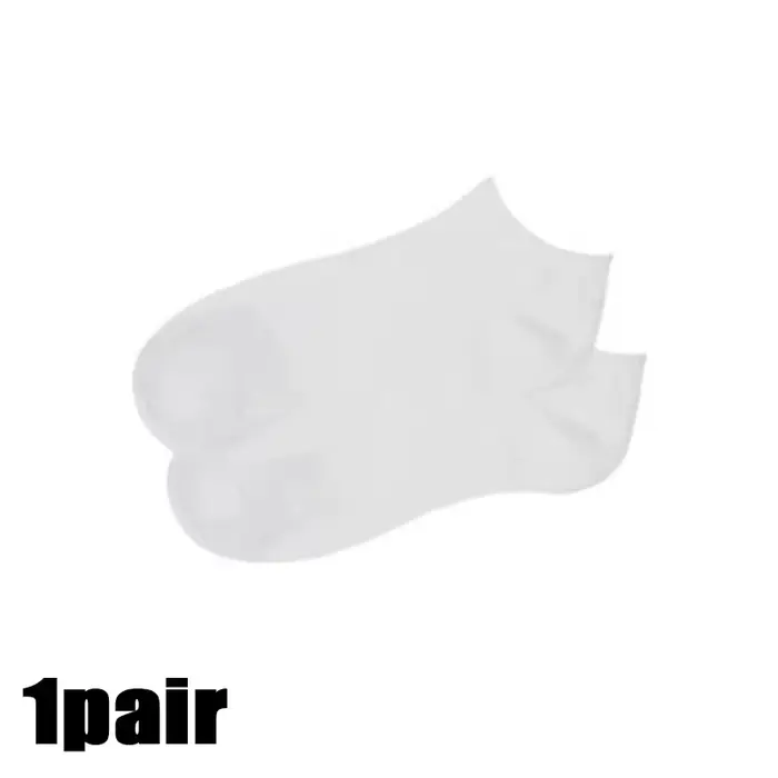 1-10 paires de chaussettes blanches pour femmes, simples et polyvalentes, à la mode, douces, confort