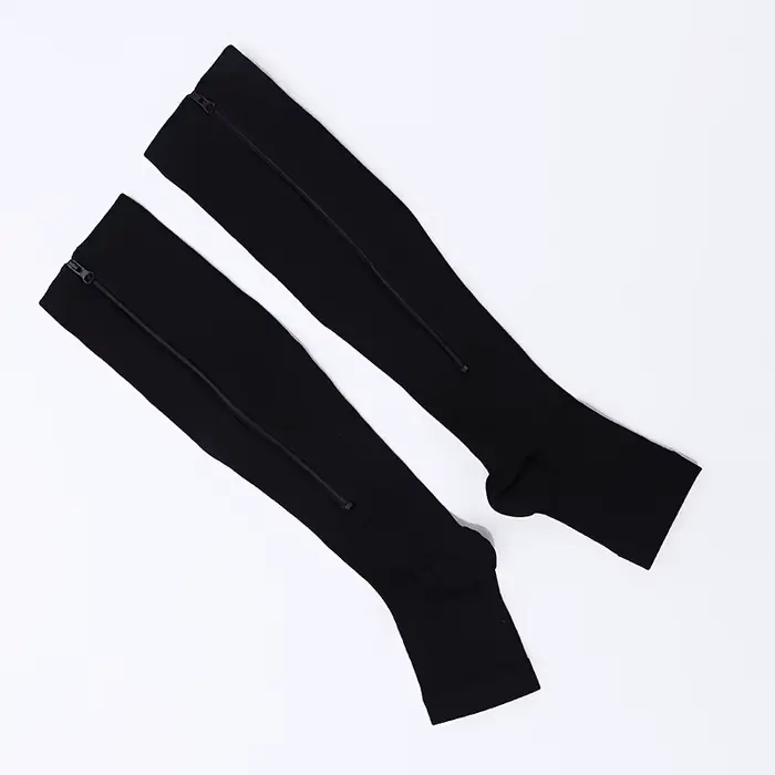 Chaussettes de Compression sans orteils pour hommes et femmes