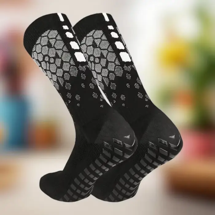 Chaussettes de sport antidérapantes pour hommes et femmes