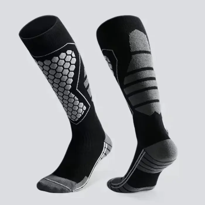 NOUVEAUTÉ! Chaussettes de ski thermiques en coton pour hommes et femmes, chaussettes de sport très é