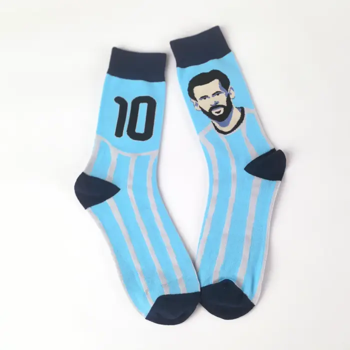 1 paire de chaussettes tendance – un incontournable pour les fans de football, parfaites pour le spo