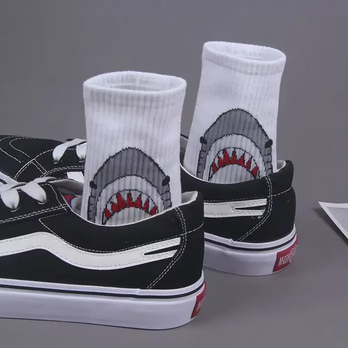 Printemps été haute qualité Harajuku chaussette Style chaussettes pour femmes hommes coton Hip Hop