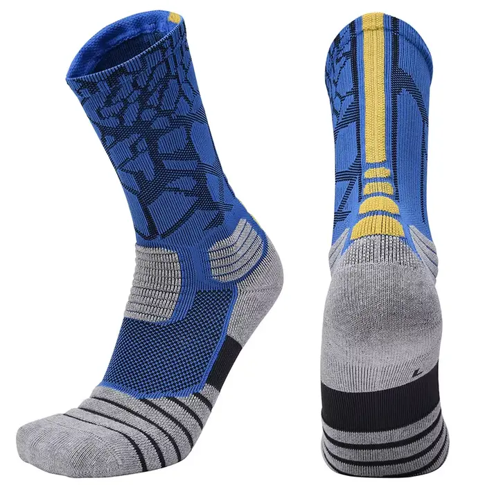 Brothock chaussettes de basket-ball professionnelles, boxe elite chaussettes de sport épaisses antid