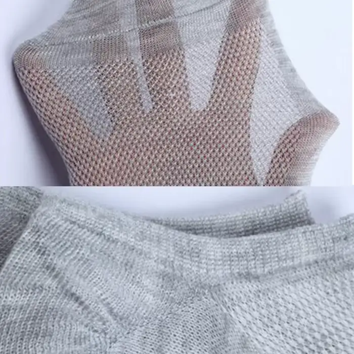 Chaussettes en maille respirante pour hommes
