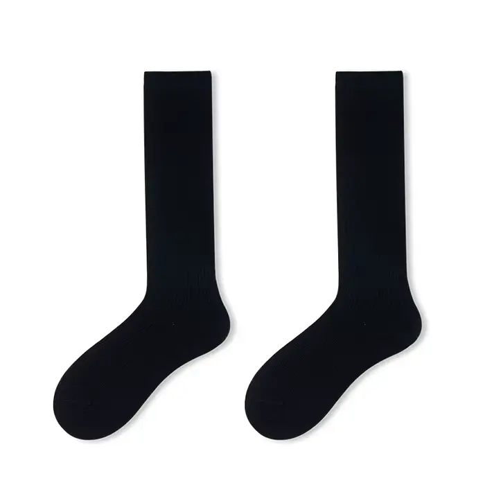 100% laine mérinos dames bas mode couleur unie tricoté Pile chaussettes mode rembourré chaud Legging