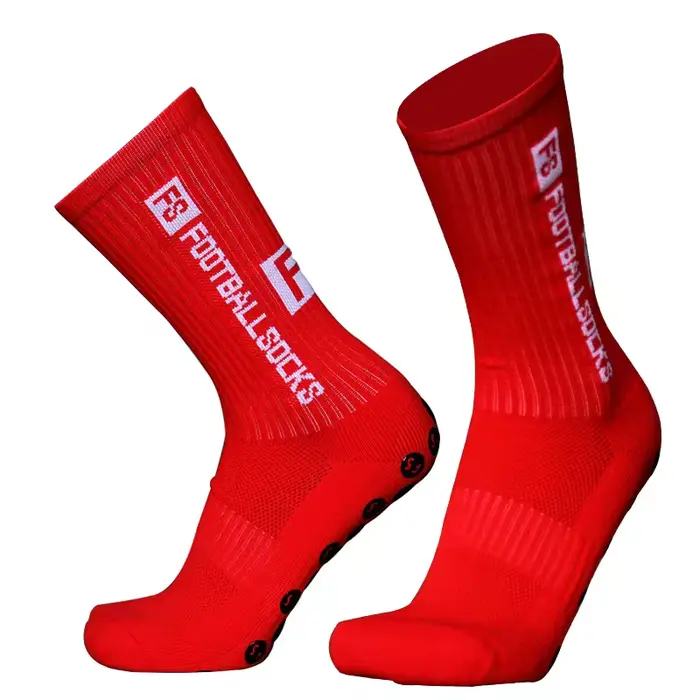 Chaussettes de football élastiques coordonnantes pour hommes et femmes, chaussettes rondes en silico